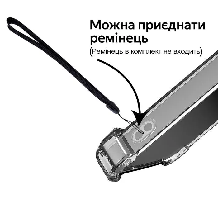 Чехол для мобильного телефона BeCover Anti-Shock Oppo A6 Clear (716091) изображение 5