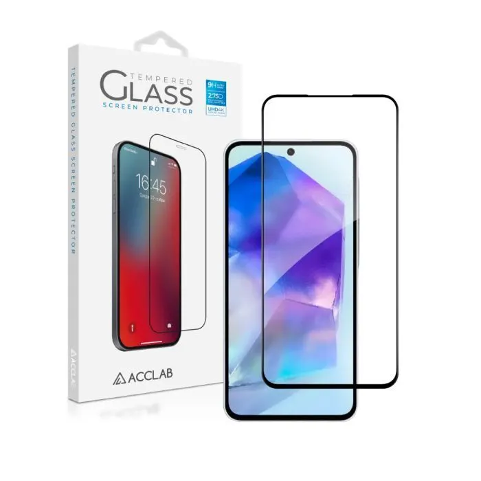 Скло захисне ACCLAB Full Glue ESD Samsung Galaxy A57 Black (1283126634901) зображення 2
