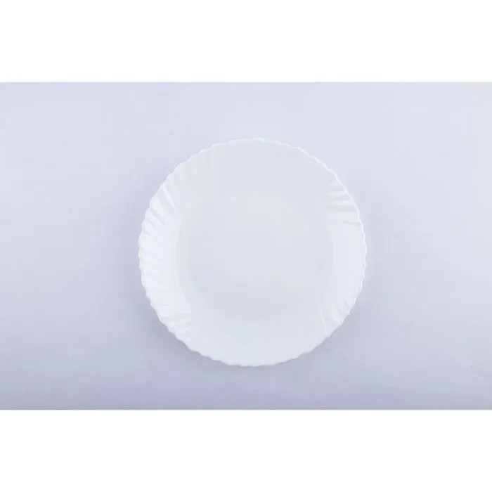 Тарілка Vittora Wave Blanco обідня 220 мм (V-220W) зображення 3