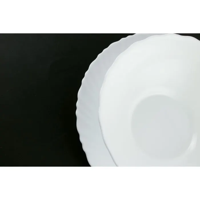 Тарілка Vittora Wave Blanco обідня 220 мм (V-220W) зображення 6