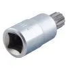 Торцевая головка Hans со вставкой, 1/2", 12-гран., 14мм, L=55мм (4028M14 L55mm)
