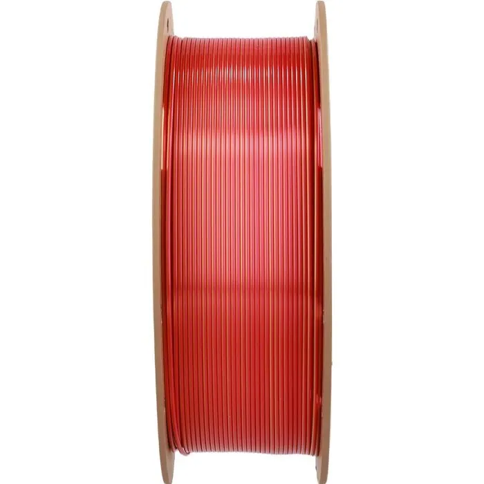 Пластик для 3D-принтера Polymaker PLA PANCHROMA DUAL SILK 1,75mm 1kg Gold-Red (CA03030) зображення 2