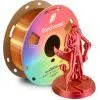 Пластик для 3D-принтера Polymaker PLA PANCHROMA DUAL SILK 1,75mm 1kg Gold-Red (CA03030) зображення 4