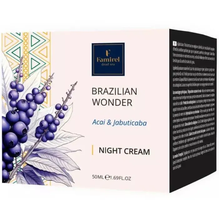 Крем для обличчя Famirel Brazilian Wonder Нічний 50 мл (7290114087001)