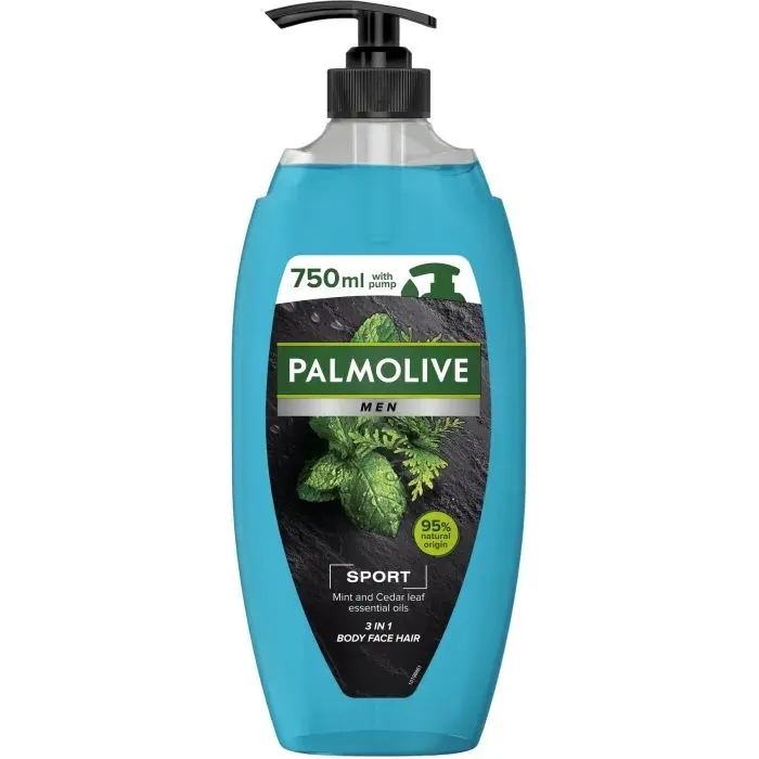 Гель для душа Palmolive Sport 3в1 750 мл (8718951749924)