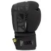 Боксерські рукавички PowerPlay 3021 Ukraine Чорні 10 унцій (PP_3021_10oz_Black) зображення 2
