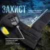 Боксерські рукавички PowerPlay 3021 Ukraine Чорні 10 унцій (PP_3021_10oz_Black) зображення 9