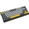 Клавіатура Ajazz x NacodeX NK68 V2 Red Switch LED USB UA Black/Grey/Yellow (NK68-V2-R-BGY) зображення 4