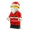 Конструктор LEGO Iconic Збільшена мініфігурка Санти (40820) зображення 2