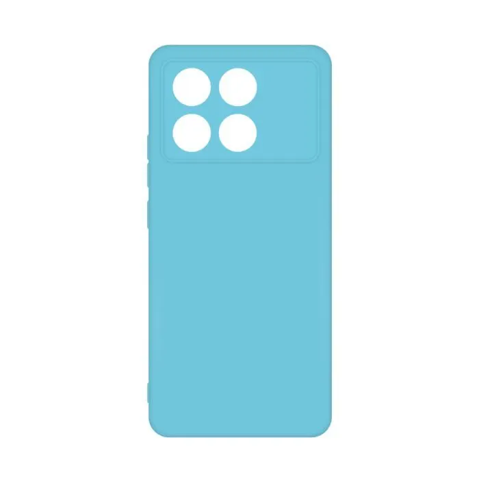 Чохол до мобільного телефона ACCLAB Silicone Poco X6 Pro Light Blue (1283126602207)