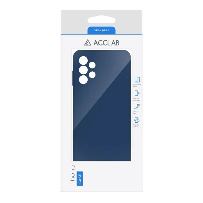 Чохол до мобільного телефона ACCLAB SoftShell Samsung Galaxy A13 4G Blue (1283126557194) зображення 2