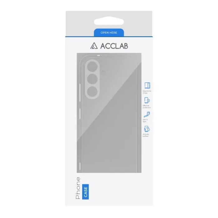 Чохол до мобільного телефона ACCLAB TPU Samsung Galaxy A34 5G Transparent (1283126566486) зображення 5
