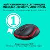 Мышка Logitech M185 red (910-002240) изображение 2