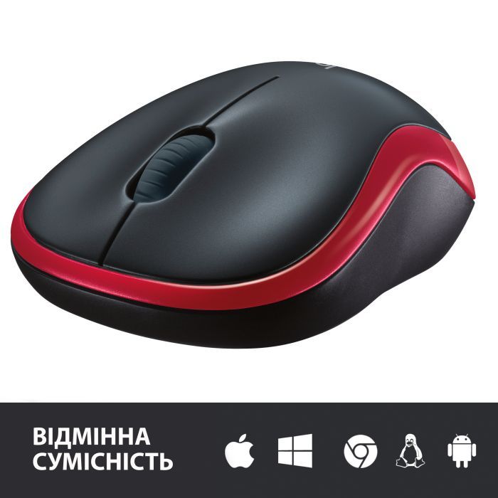 Мишка Logitech M185 swift grey (910-002238) зображення 5