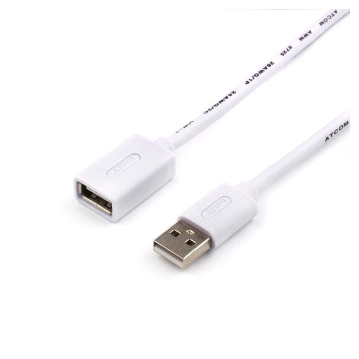 Дата кабель USB 2.0 AM/AF 1.8m Atcom (3789)