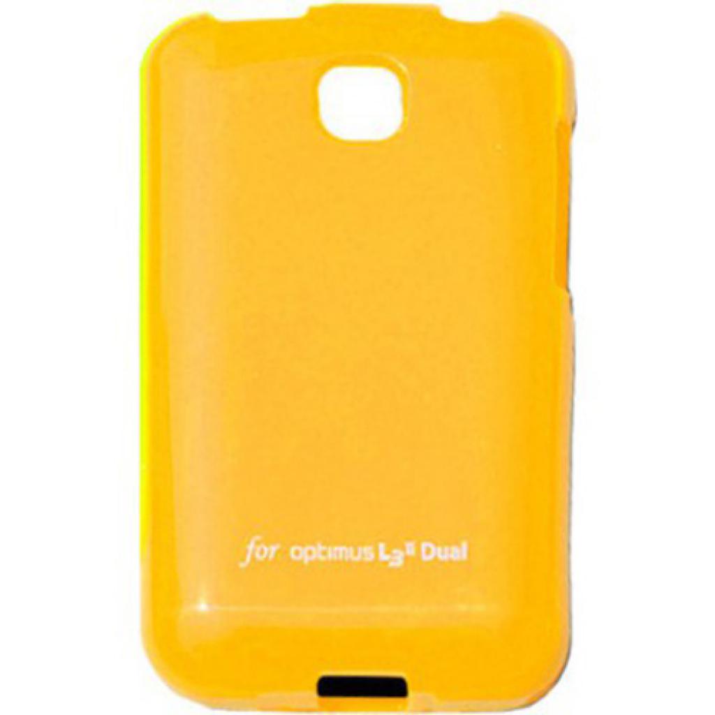 Чохол до мобільного телефона Voia для LG E435 Optimus L3II Dual /Jelly/Yellow (6068172)