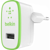 Зарядное устройство Belkin USB Home Charger (220V, 1*USB 5V/2.4A) (F8J040vfWHT)