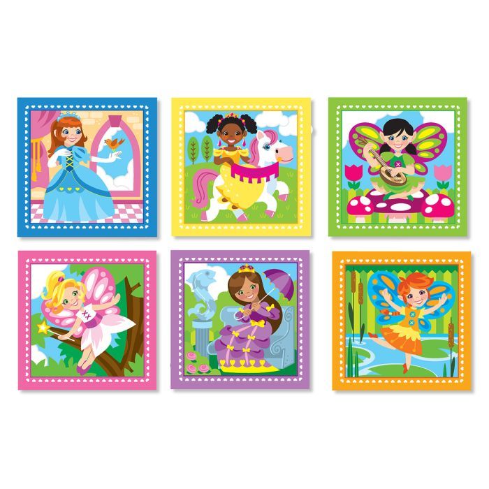 Кубики Melissa&Doug Принцессы и феи (MD19040) изображение 2