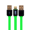 Дата кабель USB 2.0 AM to Lightning 1.2m Rainbow Green Just (LGTNG-RNBW-GRN)