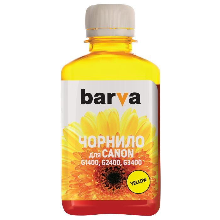 Чернила Barva CANON GI-490 180г CYAN (G490-504)