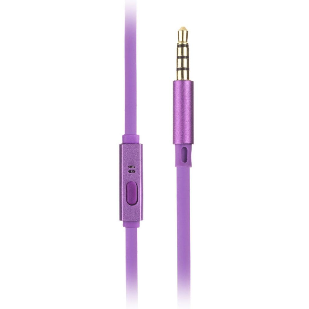 Наушники KitSound KS Hive Buds Earphones with Mic Purple (KSHIVBPU) изображение 5