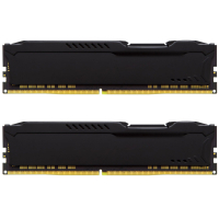 Модуль памяти для компьютера DDR4 16GB (2x8GB) 2400 MHz HyperX FURY Black Kingston Fury (ex.HyperX) (HX424C15FB2K2/16) изображение 3