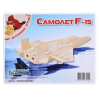 Сборная модель Мир деревянных игрушек Самолет F15 (П044)