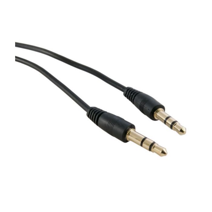 Кабель мультимедийный mini Jack 3.5mm to mini Jack 3.5mm 1.5m Extradigital (KBA1681) изображение 2