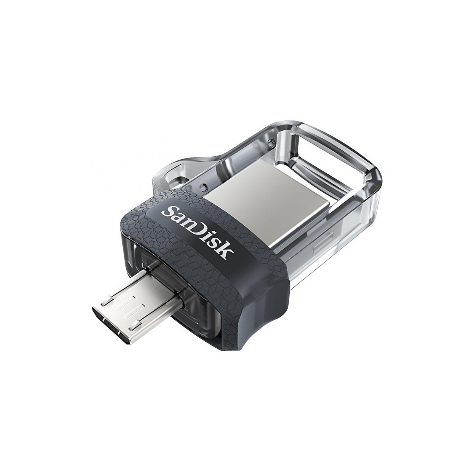 USB флеш накопитель SanDisk 16GB Ultra Dual Black USB 3.0 OTG (SDDD3-016G-G46) изображение 5