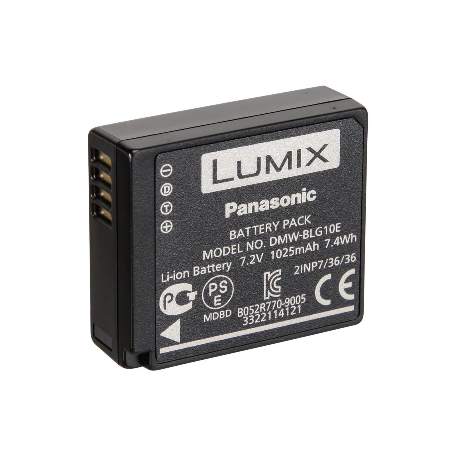 Акумулятор до фото/відео Panasonic DMW-BLG10E для Lumix DMC-GX80 (DMW-BLG10E)