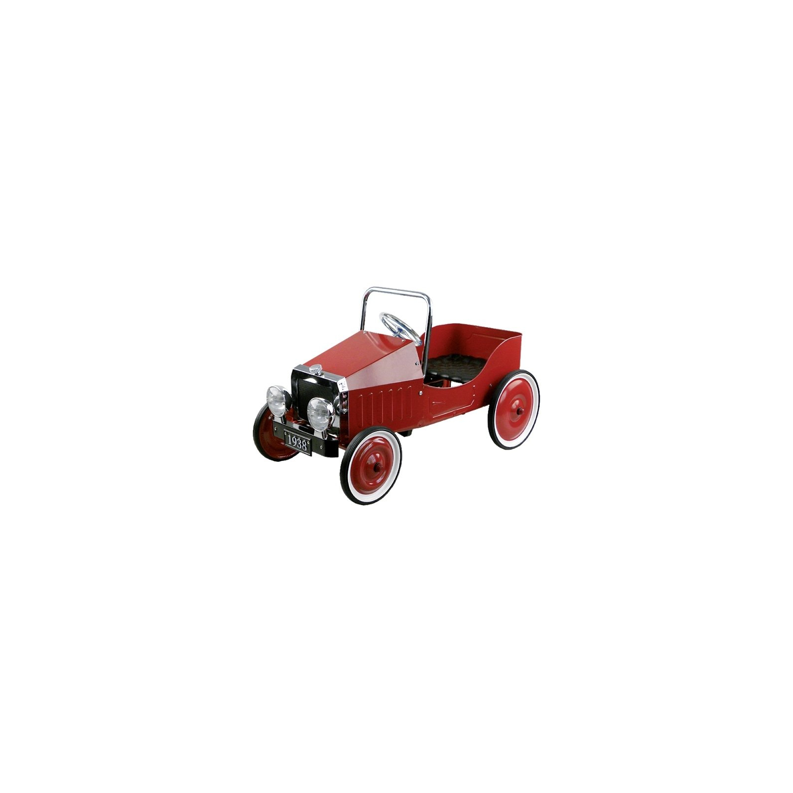 Веломобиль Goki Ретроавтомобиль красный (14062G)