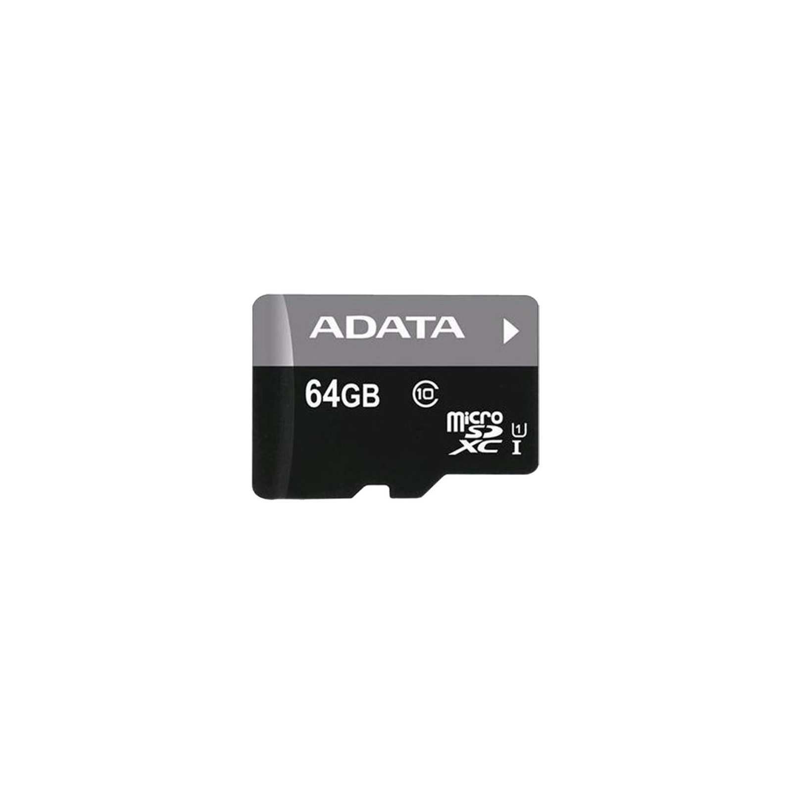 Карта пам'яті ADATA 64GB microSD class 10 UHS-I (AUSDX64GUICL10-RM3BKBL) зображення 2
