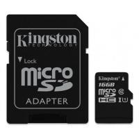 Карта памяти Kingston 16GB microSDHC class 10 UHS-I Canvas Select (SDCS/16GB)