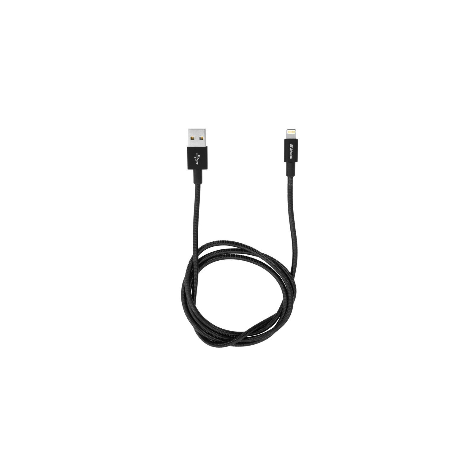 Дата кабель USB 2.0 AM to Lightning 1.0m black Verbatim (48858)