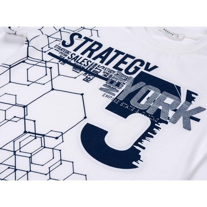 Футболка дитяча Breeze "STRATEGY" (10152-128B-beige) зображення 4