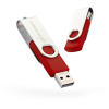 USB флеш накопичувач eXceleram 8GB P1 Series Silver/Red USB 2.0 (EXP1U2SIRE08)