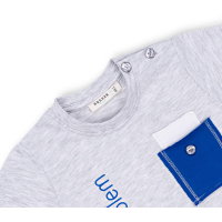 Набор детской одежды Breeze "No problem" (10256-86B-gray) изображение 7
