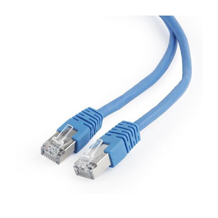 Патч-корд Cablexpert 0.5м FTP, Cat 6, синий (PP6-0.5M/B)