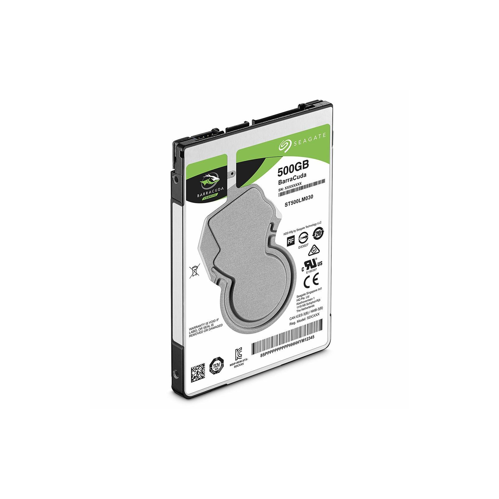 Жорсткий диск для ноутбука 2.5" 500GB Seagate (# ST500LM030-FR #) зображення 2