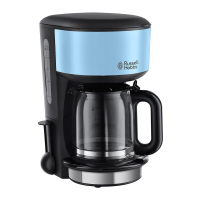Капельная кофеварка Russell Hobbs Colours Plus - Heavenly Blue (20136-56)