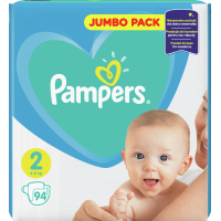 Підгузки Pampers New Baby Mini Розмір 2 (4-8 кг) 94 шт (8001090948137) зображення 2