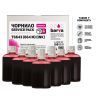 Чернила Barva Epson L100/L210/L300/L350/L355 Magenta 10x100мл ServicePack (E-L100M-1SP)