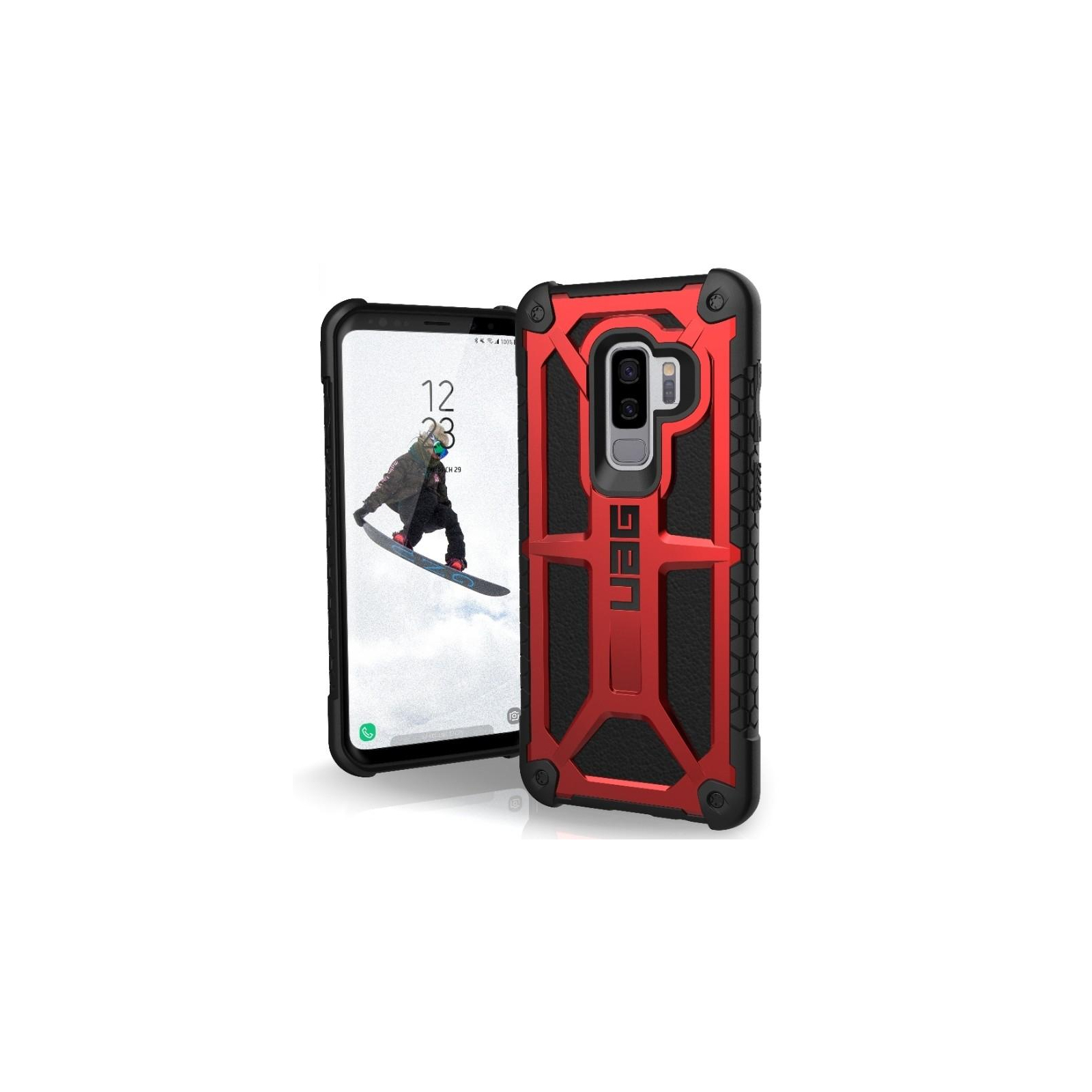 Чехол для мобильного телефона UAG Galaxy S9+ Monarch Crimson (GLXS9PLS-M-CR) изображение 6