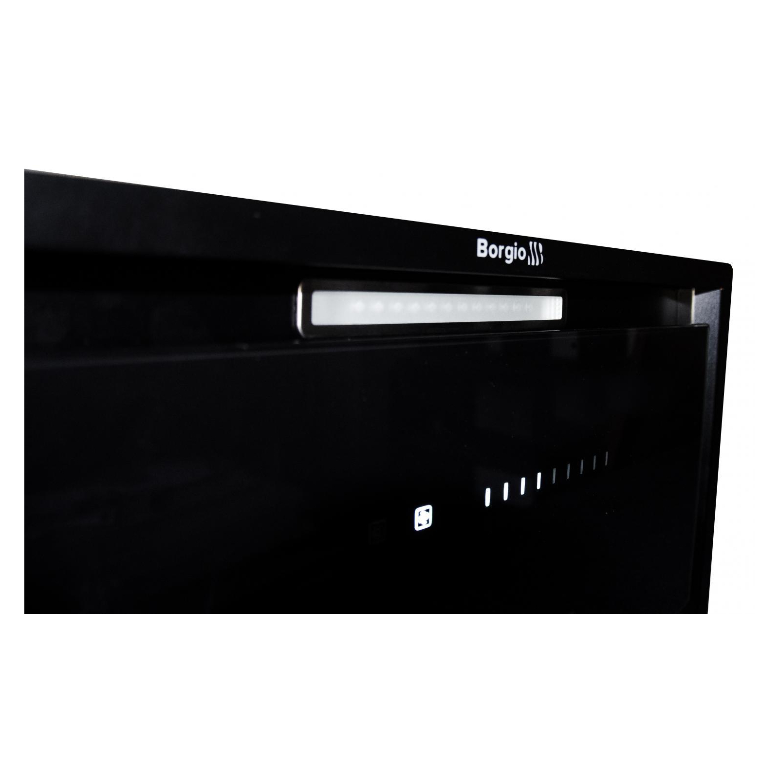 Витяжка кухонна Borgio BIT-BOX full glass 60 black зображення 3
