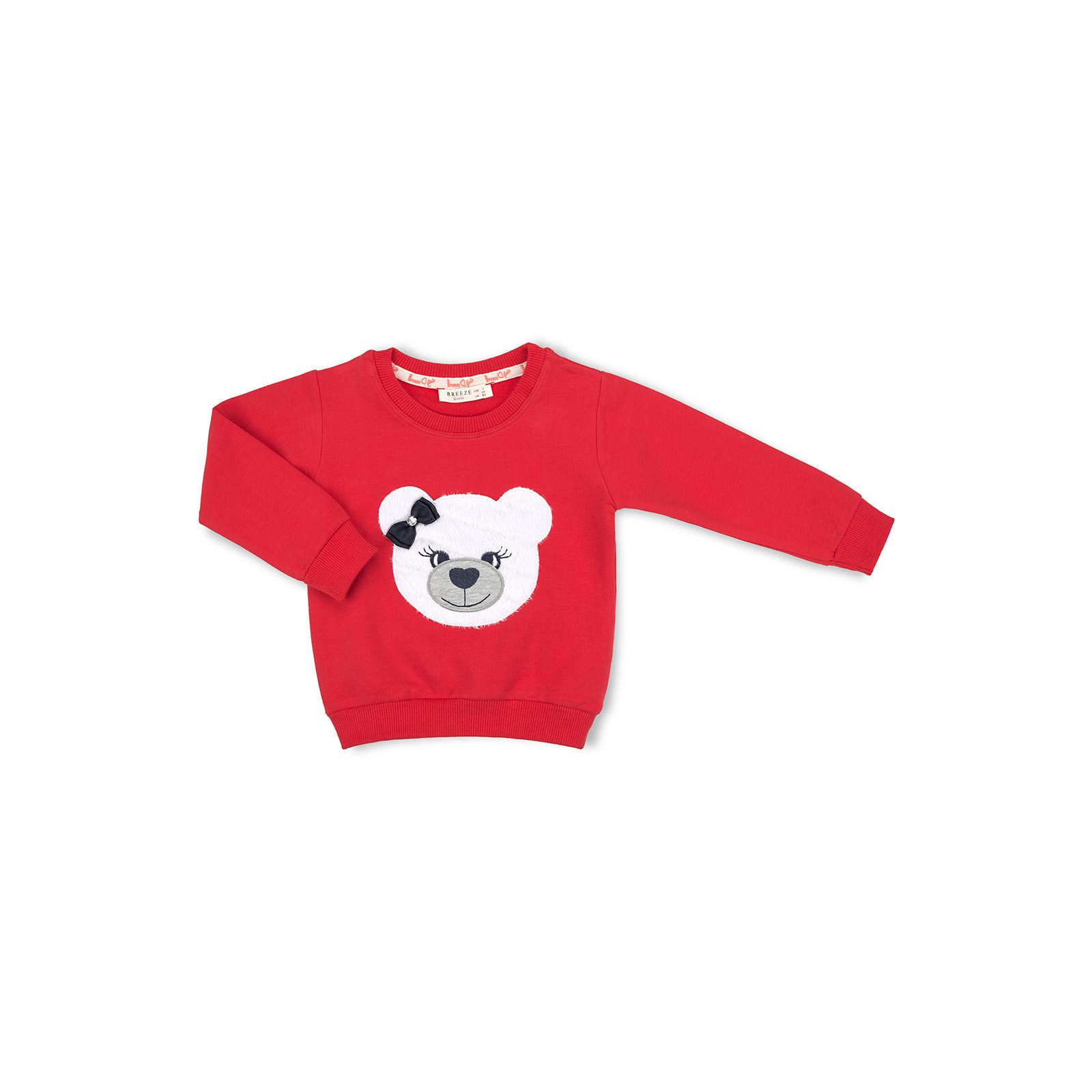 Набір дитячого одягу Breeze "White bear" (11606-80G-coral) зображення 2
