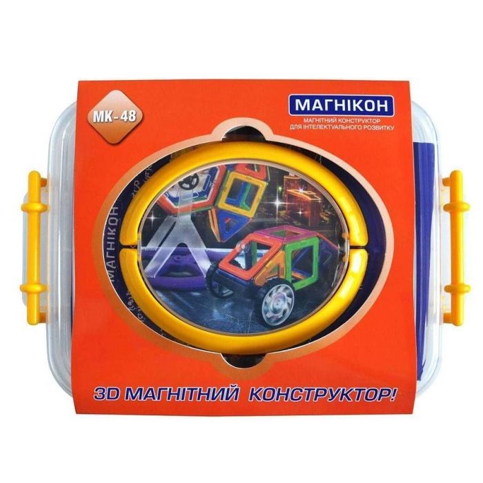 Конструктор Магнікон 48 деталей (МК-48) изображение 2