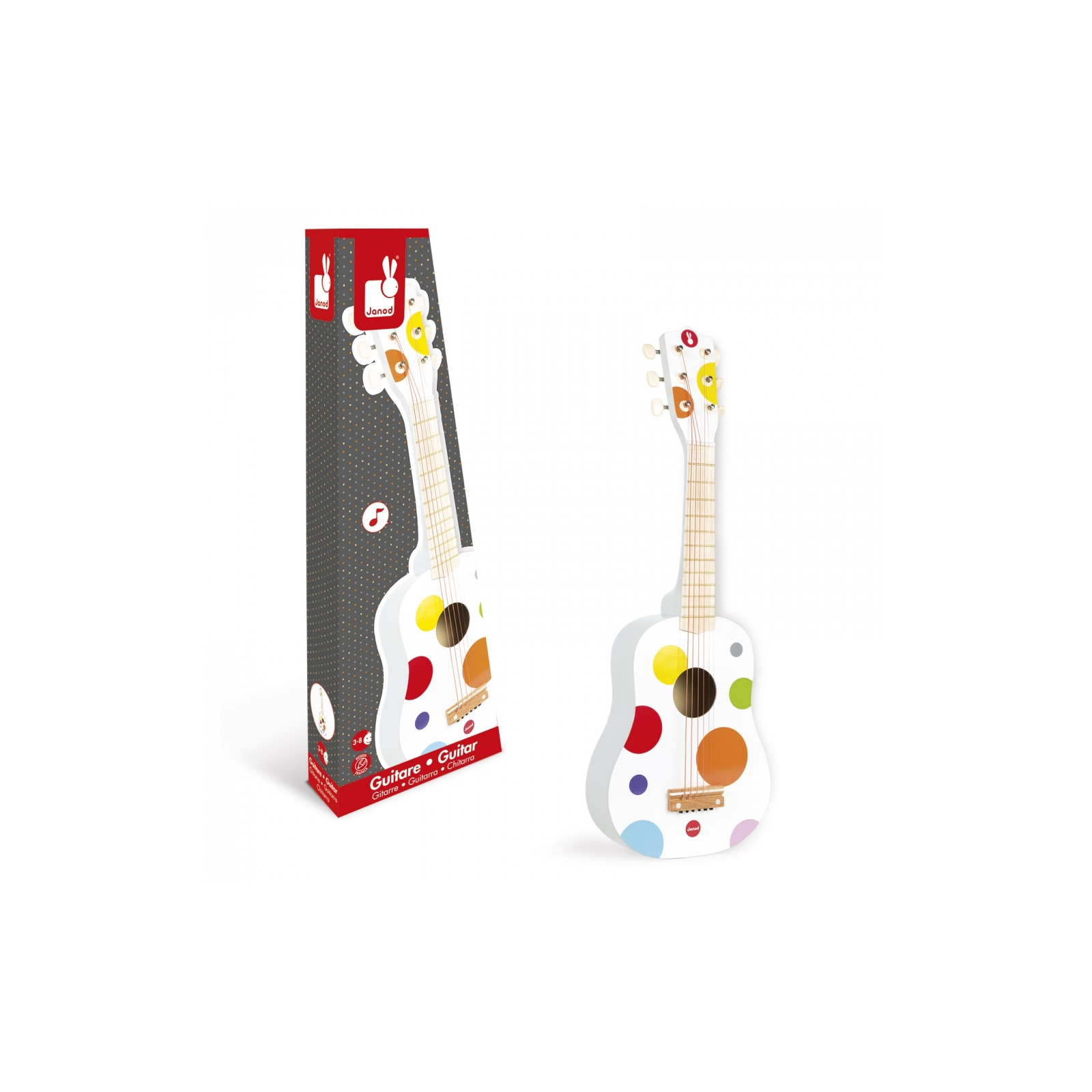 Музична іграшка Janod Гитара (J07598) зображення 3