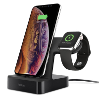 Зарядное устройство Belkin PowerHouse iWatch( 1A) + iPhone (2.4A) , Black (F8J237VFBLK) изображение 2
