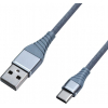 Дата кабель USB 2.0 AM to Type-C 1.2m 2A Grey Grand-X (NC012GR) зображення 2