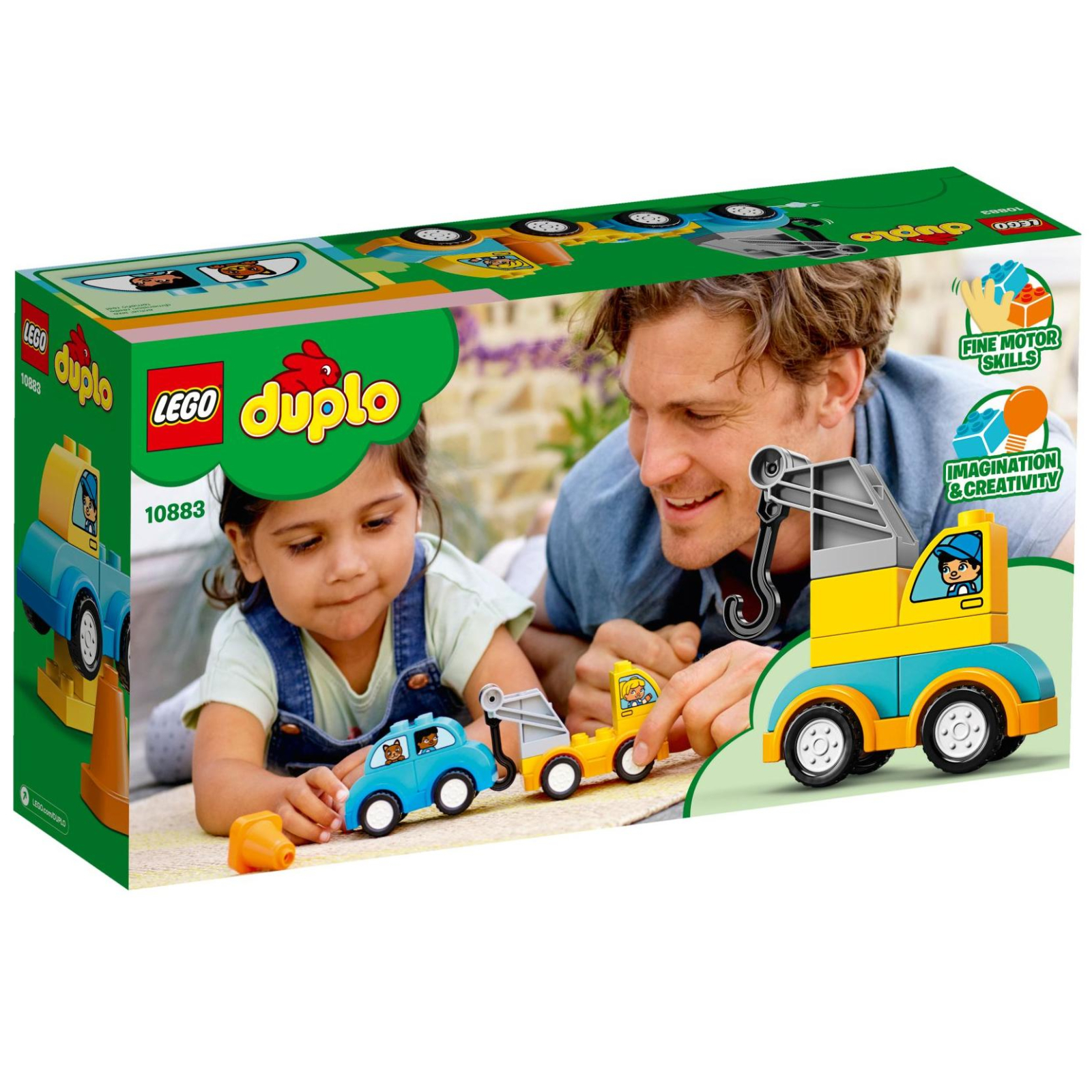 Конструктор LEGO DUPLO Мой первый эвакуатор 11 деталей (10883) изображение 6